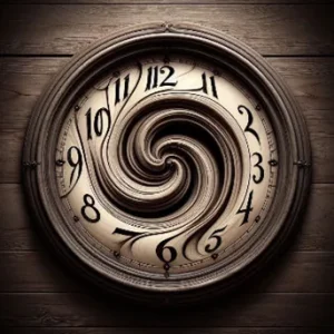 Image of a melting clock face to illustrate post