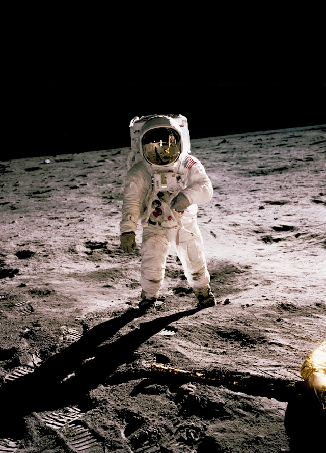 Image of spaceman on planet surface, used to illustrate post