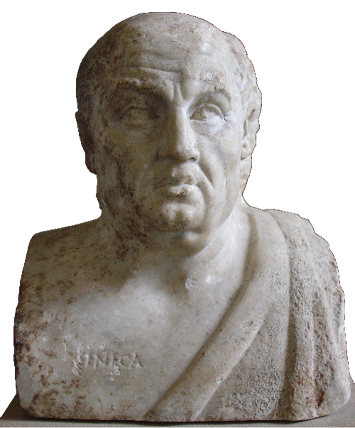 Image of a bust of Seneca The Younger, used to illustrate post